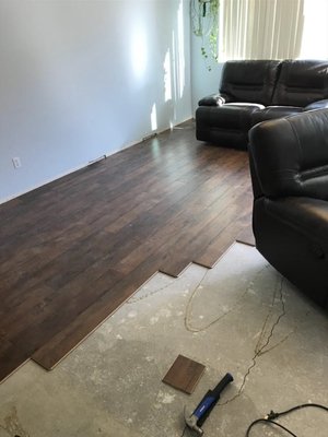 Flooring - Get convenient same week service for your home project. We specialize in all things but prioritize smaller jobs for your convenience. We are a full service handyman that never compromises on quality but helps fit within your timeline and budget!