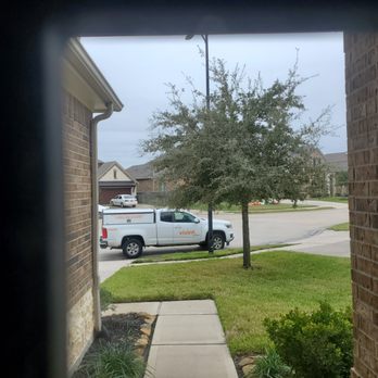 Vivint - obstructing driveways, because they are too lazy to park right and walk 5 extra feet to their customers house. they will not do the bare min - Security Systems Near Me - Houston, Texas