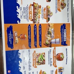 Menu ~ updated July 2026 Menu ~ updated July 2026