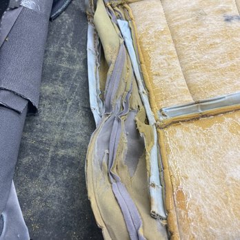 Milton's Auto Upholstery - Before repairs - Auto Detailing Near Me - Santa Ana, California