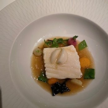 Le Bernardin - Halibut - French Near Me - New York, New York Le Bernardin - Halibut - French Near Me - New York, New York
