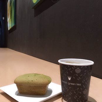 Nana's Green Tea - Matcha Pound Cake and Hojicha Latte with Shiratama - Desserts Near Me - Vancouver, British Columbia Nana's Green Tea - Matcha Pound Cake and Hojicha Latte with Shiratama - Desserts Near Me - Vancouver, British Columbia