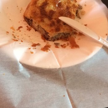 Burek's Pizza - Burek filled with meat - Pizza Near Me - Ridgewood, New York