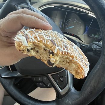 7 Brew Coffee - The inside of the chocolate chip muffin - Coffee & Tea Near Me - University City, Missouri
