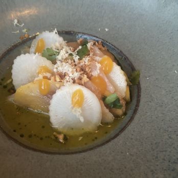 Dixboro Project - Hamachi crudo - Breakfast & Brunch Near Me - Ann Arbor, Michigan