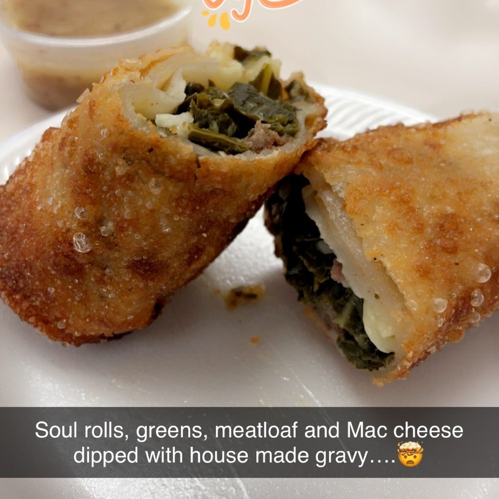 Mr A Ok's Kitchen - Soul Rolls, description in my picture - Soul Food Near Me - San Antonio, Texas Mr A Ok's Kitchen - Soul Rolls, description in my picture - Soul Food Near Me - San Antonio, Texas