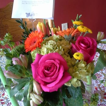 Meadowscent - a vase of flowers on a table - Florists Near Me - Gardiner, New York