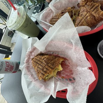 Preston’s Cafe - Big Buttery soft Croissandwich - Sandwiches Near Me - Plano, Texas