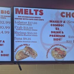 Taste of Maine - Menu