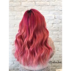 Pink hair by Fallon