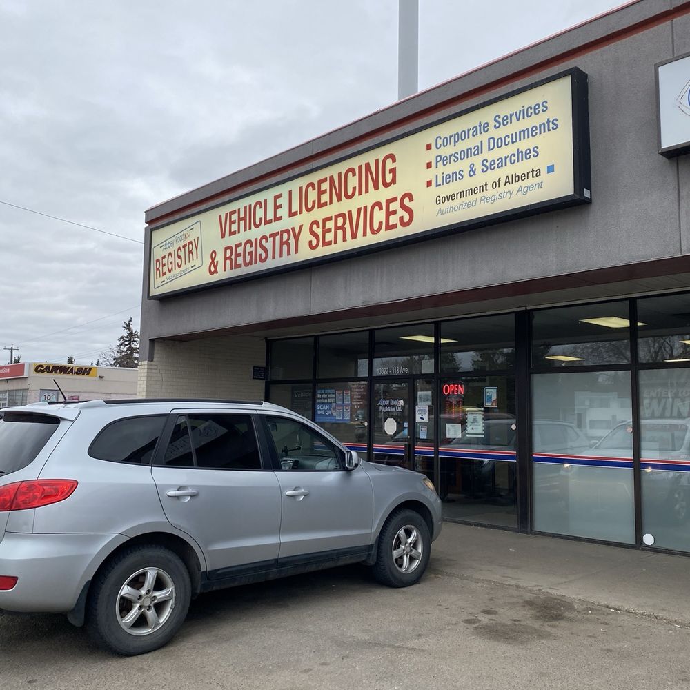Abbey Road Registries - Departments of Motor Vehicles Near Me - Edmonton, Alberta Abbey Road Registries - Departments of Motor Vehicles Near Me - Edmonton, Alberta