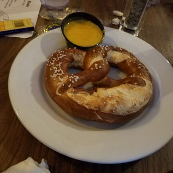 Coasters Taphouse - Pretzel with good beer cheese - Gastropubs Near Me - Cocoa Beach, Florida