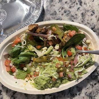 Chipotle Mexican Grill - "Salad with four or five pieces of lettuce" Ridiculous! - Fast Food Near Me - Lexington, Kentucky Chipotle Mexican Grill - "Salad with four or five pieces of lettuce" Ridiculous! - Fast Food Near Me - Lexington, Kentucky