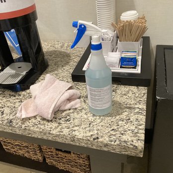Hampton Inn & Suites Roanoke-Downtown - Some cleaning fluid with your coffee? - Hotels Near Me - Roanoke, Virginia Hampton Inn & Suites Roanoke-Downtown - Some cleaning fluid with your coffee? - Hotels Near Me - Roanoke, Virginia