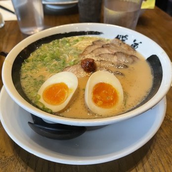 Ramen Danbo - Classic Rekka Ramen with egg. - Ramen Near Me - Seattle, Washington Ramen Danbo - Classic Rekka Ramen with egg. - Ramen Near Me - Seattle, Washington