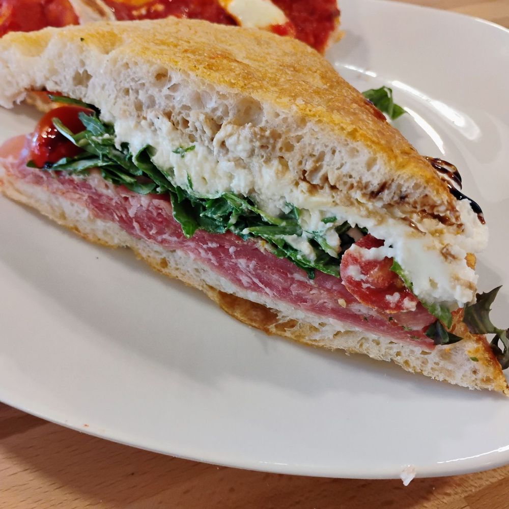 Il Fico - This is the Parma prosciutto, fresh mozzarella, arugula, cherry tomatoes, balsamic and olive oil - Delis Near Me - Johnston, Rhode Island Il Fico - This is the Parma prosciutto, fresh mozzarella, arugula, cherry tomatoes, balsamic and olive oil - Delis Near Me - Johnston, Rhode Island