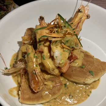 Continent Restaurant & Cigar Lounge - Pepper Prawns - Cigar Bars Near Me - Atlanta, Georgia