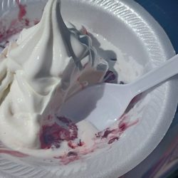 Kreamy Korner - Blackberry cobbler.