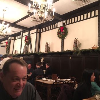 Peter Luger - Look closely on the shelf, someone got rid of their bread basket - Steakhouses Near Me - Brooklyn, New York