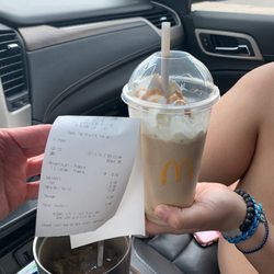 McDonald's - FREE Caramel Frappe for my daughter!
