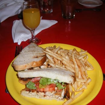 Lips - club sandwich and mimosa - Bars Near Me - San Diego, California