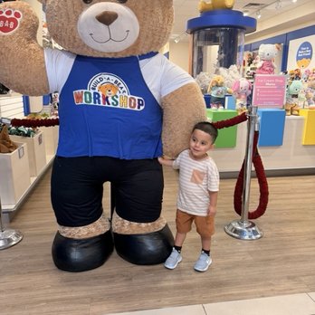 Build-A-Bear Workshop - First time building his own friend! - Toy Stores Near Me - Reno, Nevada