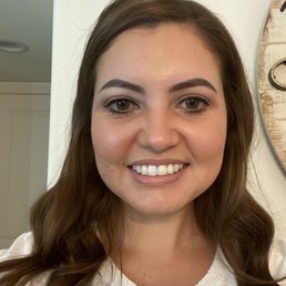 These are my microbladed eyebrows.  I don't have any makeup on them.