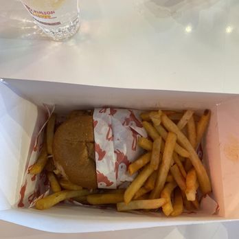Crimson Coward - The Crimson Sandwich w/ fries - Chicken Shop Near Me - Downey, California