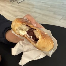 Red bean and cream cheese Red bean and cream cheese