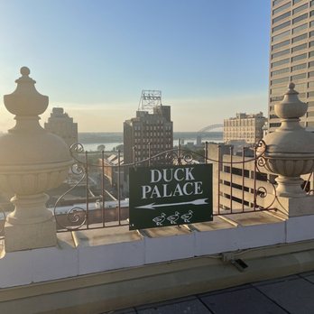 The Peabody Memphis - Rooftop directions to see the ducks - Hotels Near Me - Memphis, Tennessee