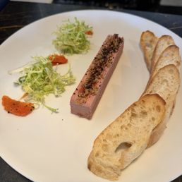 Chicken liver pate - so so good!