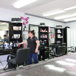 Norma’s Beauty Salon - Inside of Hair salon