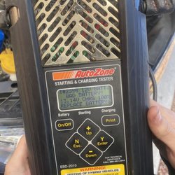 AutoZone Auto Parts - My battery level before.