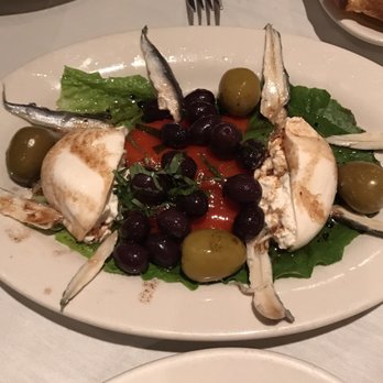 Andreas Ristorante - Burrata appetizer with white anchovies - Italian Near Me - Waldwick, New Jersey