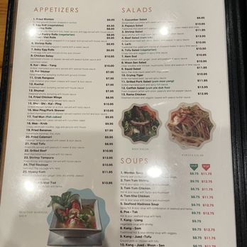 Thai Pastry & Restaurant - menu - Thai Near Me - Chicago, Illinois