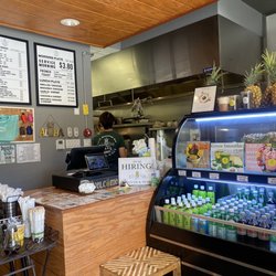 Menu and counter to order