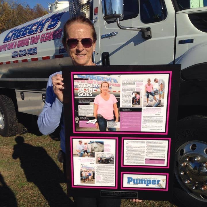 Slide of Creech's Septic & Grease Trap Cleaning