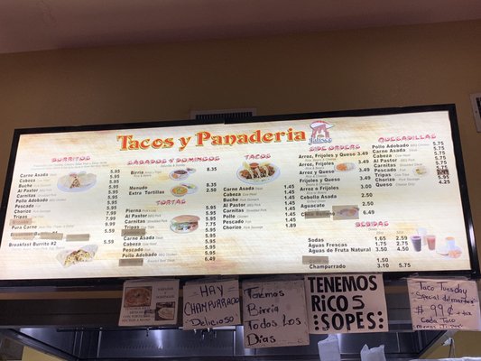 Menu photo 3 Tacos Jalisco Pomona, CA Menu photo 3 Tacos Jalisco Pomona, CA