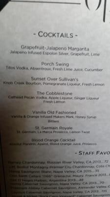 Menu photo 5 Opal Restaurant & Bar Mount Pleasant, SC