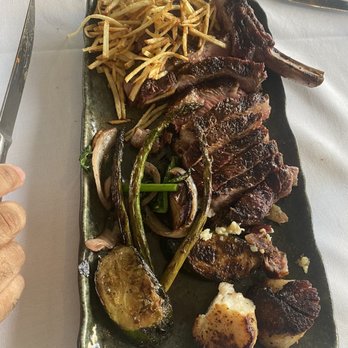 Parc - Cowboy Steak with Scallops - New American Near Me - Detroit, Michigan Parc - Cowboy Steak with Scallops - New American Near Me - Detroit, Michigan