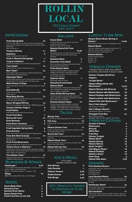 Menu photo 3 Rollin Local Georgetown, SC Menu photo 3 Rollin Local Georgetown, SC