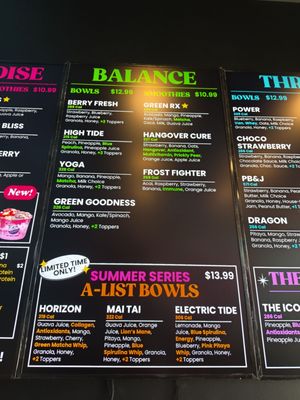 Menu photo 2 Rush Bowls San Antonio, TX Menu photo 2 Rush Bowls San Antonio, TX