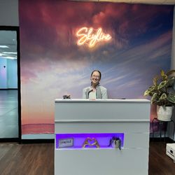 Skyline Dance Center - Our fun lobby, and Miss Lindsay