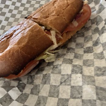 The Urban Deli - The Virginia: ham, hard salami, Vermont cheddar, lettuce, tomatoes, onions, and garlic pesto sauce - Sandwiches Near Me - Reno, Nevada