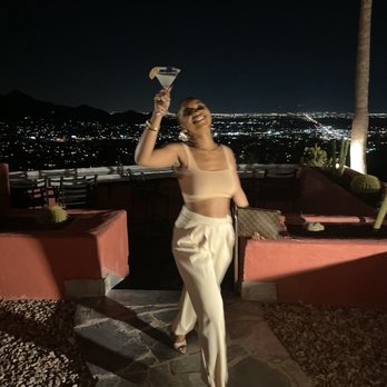 Different Pointe of View - Lemon Drop and view - New American Near Me - Phoenix, Arizona