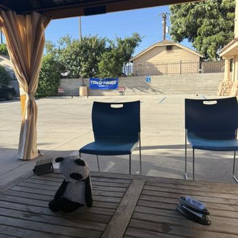 Zoom Tires - Sitting area ft the famous panda ! - Tires Near Me - South El Monte, California