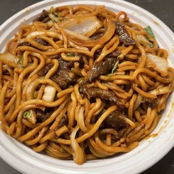 No Pork Halal Kitchen - Beef Lo Mein
