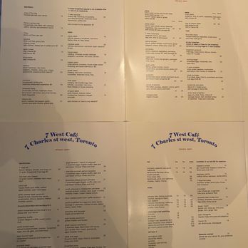 7 West Cafe - Menu - Italian Near Me - Toronto, Ontario 7 West Cafe - Menu - Italian Near Me - Toronto, Ontario