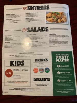Menu photo 1 Three Dollar Cafe McDonough, GA