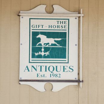 Gift Horse Antique Centre - Outside sign - Antiques Near Me - Foley, Alabama Gift Horse Antique Centre - Outside sign - Antiques Near Me - Foley, Alabama